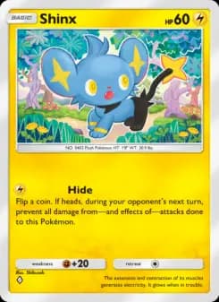 Shinx — Space-Time Smackdown — One Diamond