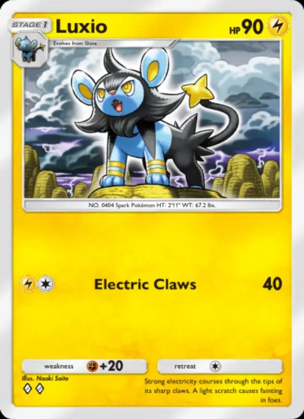 Luxio — Space-Time Smackdown, Two Diamond