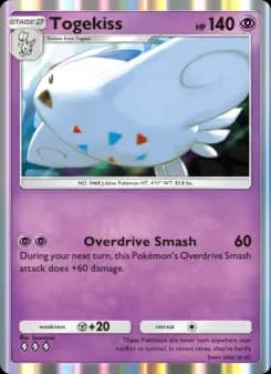 Togekiss — Space-Time Smackdown — Three Diamond