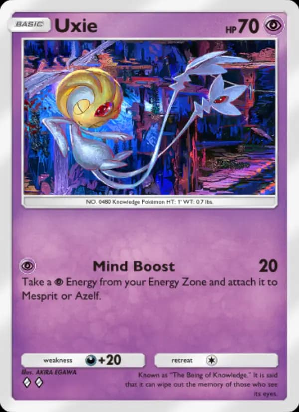 Uxie — Space-Time Smackdown, Two Diamond
