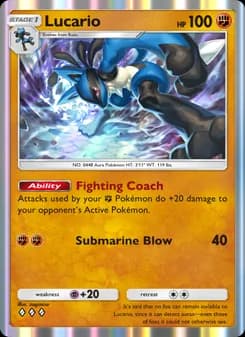 Lucario — Space-Time Smackdown — Three Diamond