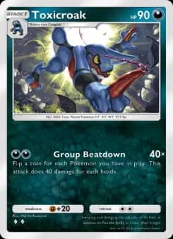 Toxicroak — Space-Time Smackdown — Two Diamond