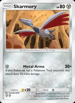 Skarmory — Space-Time Smackdown — Two Diamond