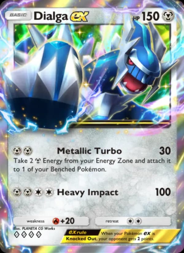Dialga ex — Space-Time Smackdown, Four Diamond