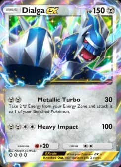 Dialga ex — Space-Time Smackdown — Four Diamond