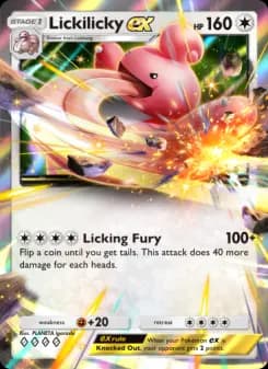Lickilicky ex — Space-Time Smackdown — Four Diamond