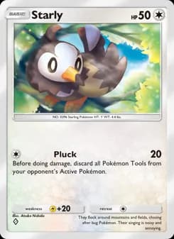 Starly — Space-Time Smackdown — One Diamond
