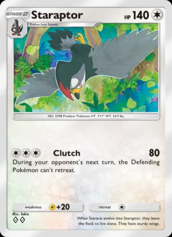 Staraptor — Space-Time Smackdown, Two Diamond
