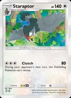 Staraptor — Space-Time Smackdown — Two Diamond