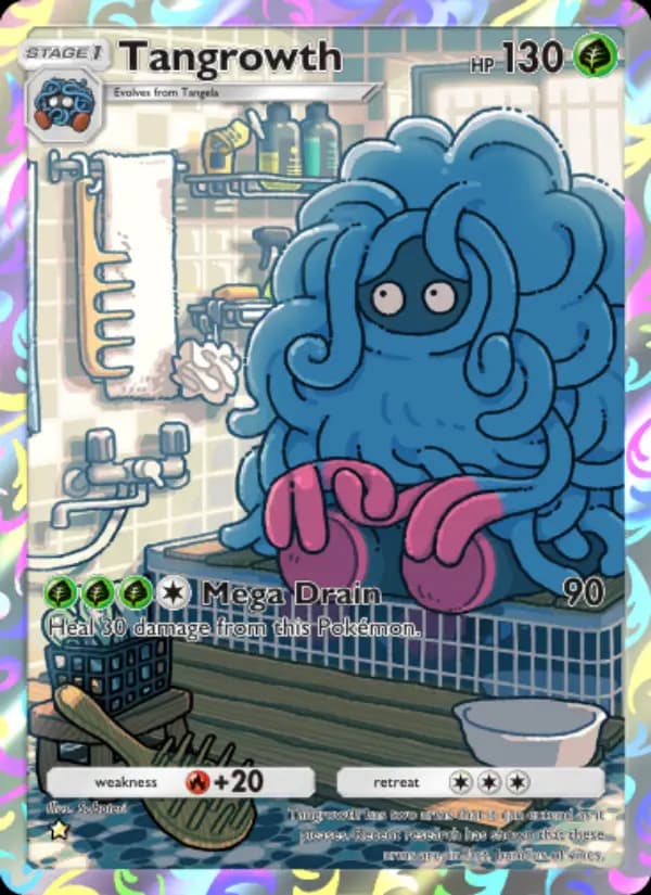 Tangrowth — Space-Time Smackdown, One Star