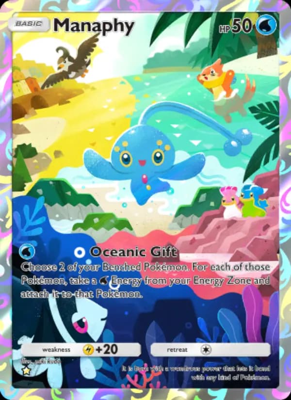 Manaphy — Space-Time Smackdown, One Star