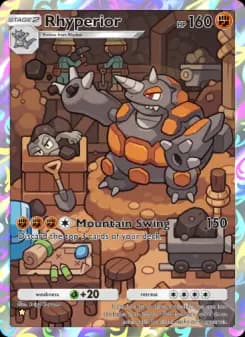 Rhyperior — Space-Time Smackdown — One Star