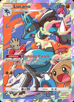Lucario — Space-Time Smackdown — One Star