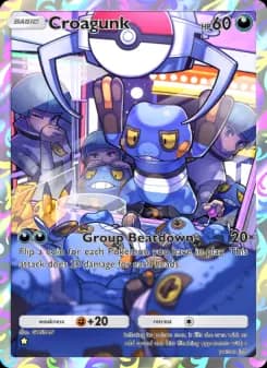 Croagunk — Space-Time Smackdown — One Star