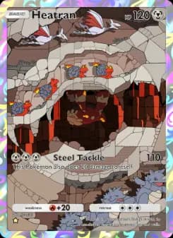 Heatran — Space-Time Smackdown — One Star
