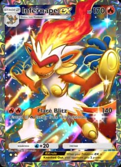 Infernape ex — Space-Time Smackdown — Two Star
