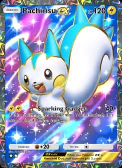 Pachirisu ex — Space-Time Smackdown — Two Star
