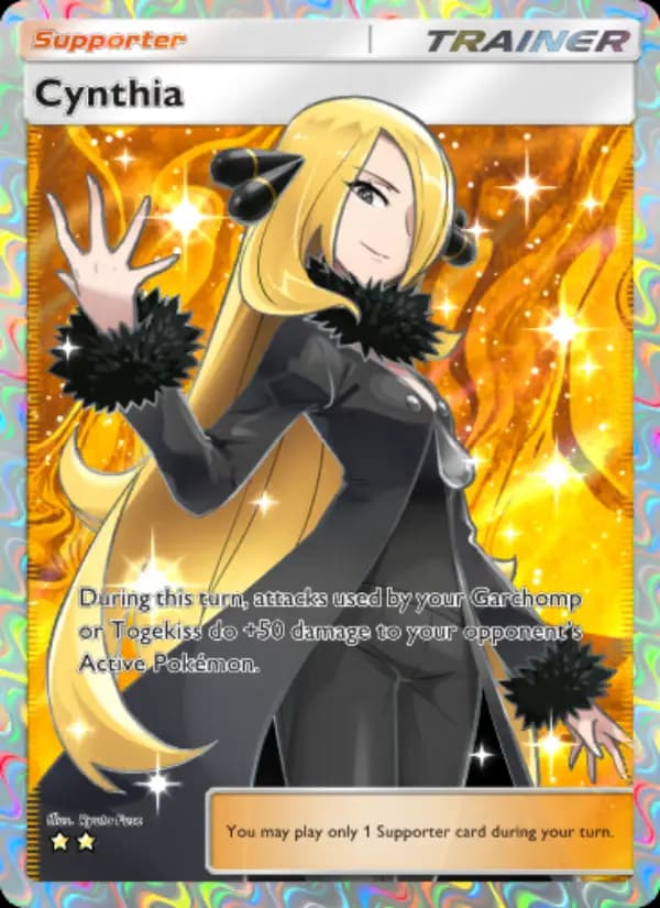 Cynthia — Space-Time Smackdown, Two Star