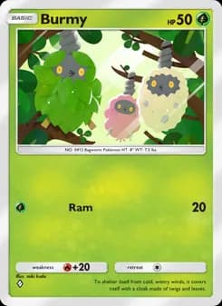 Burmy — Triumphant Light — One Diamond
