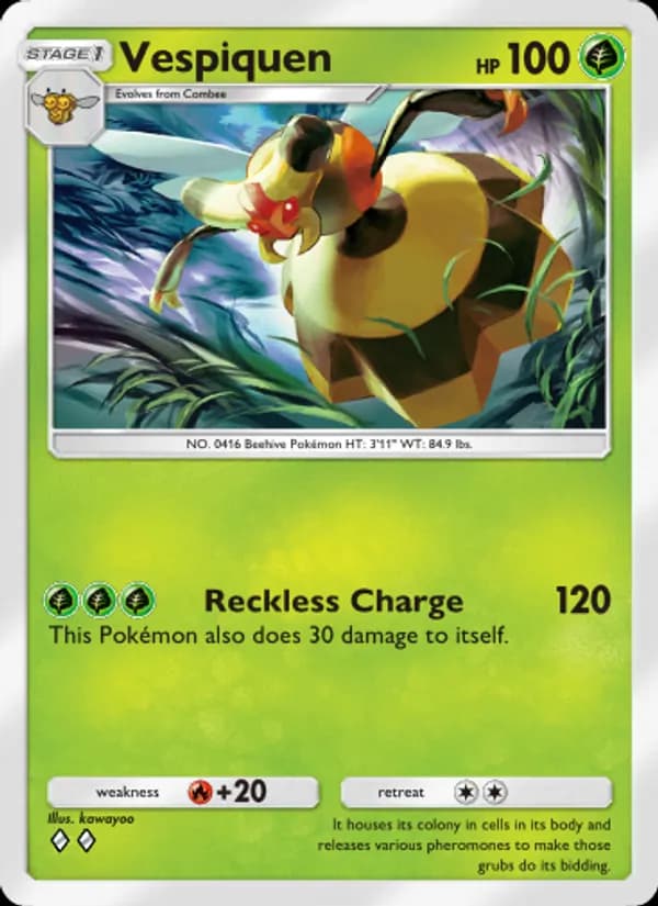 Vespiquen — Triumphant Light, Two Diamond