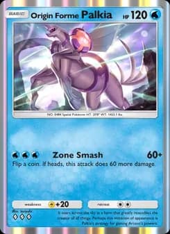Origin Forme Palkia — Triumphant Light — Three Diamond