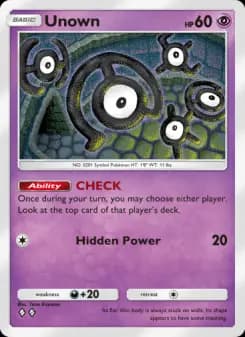 Unown — Triumphant Light — Two Diamond