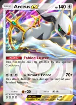 Arceus ex — Triumphant Light — Four Diamond