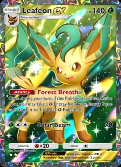 Leafeon ex — Triumphant Light — Two Star