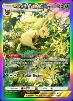 Leafeon ex — Triumphant Light — Two Star