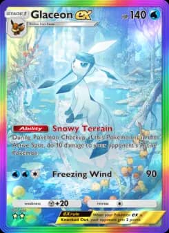 Glaceon ex — Triumphant Light — Two Star