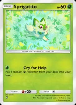 Sprigatito — Shining Revelry — One Diamond