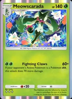 Meowscarada — Shining Revelry — Three Diamond