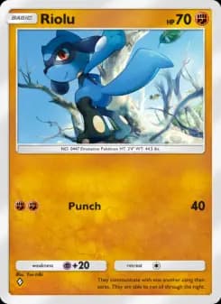 Riolu — Shining Revelry — One Diamond