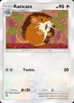 Raticate — Shining Revelry — One Diamond