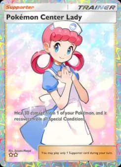 Pokémon Center Lady — Shining Revelry — Two Star