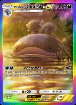 Paldean Clodsire ex — Shining Revelry — Two Star