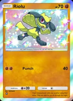 Riolu — Shining Revelry — One Shiny