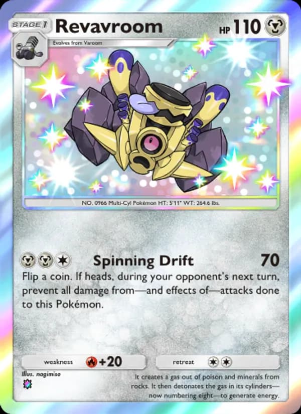 Revavroom — Shining Revelry, One Shiny
