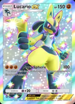 Lucario ex — Shining Revelry — Two Shiny