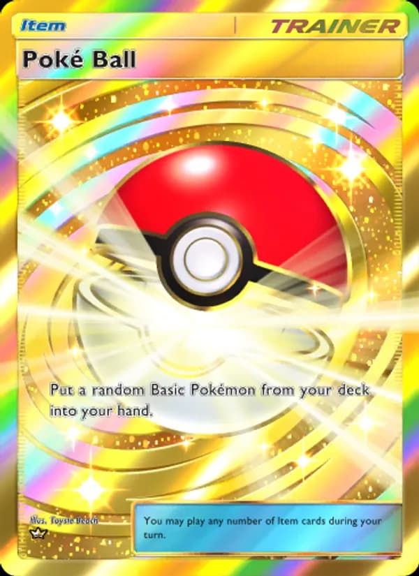 Poké Ball — Shining Revelry, Crown