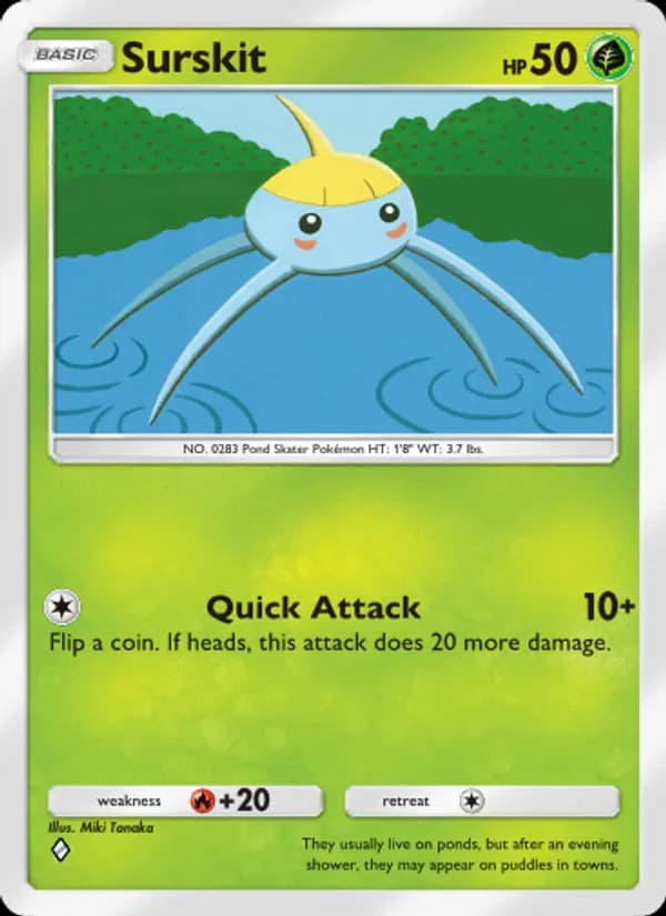 Surskit — Celestial Guardians, One Diamond