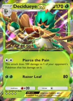 Decidueye ex — Celestial Guardians — Four Diamond