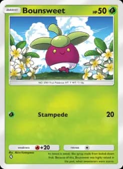 Bounsweet — Celestial Guardians — One Diamond