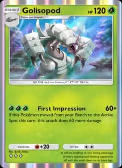 Golisopod — Celestial Guardians — Three Diamond