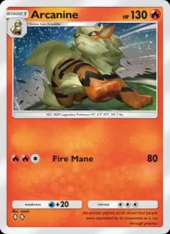 Arcanine — Celestial Guardians — Two Diamond