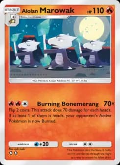 Alolan Marowak — Celestial Guardians — Two Diamond