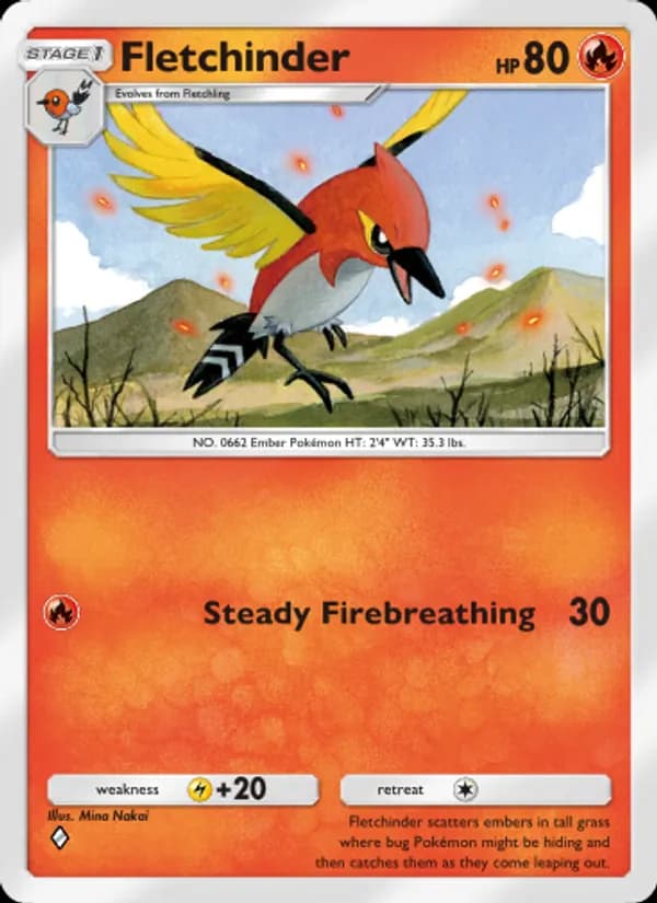 Fletchinder — Celestial Guardians, One Diamond