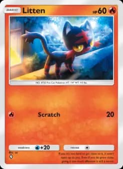 Litten — Celestial Guardians — One Diamond