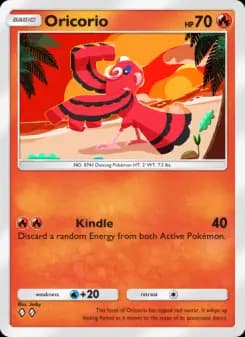Oricorio — Celestial Guardians — Two Diamond
