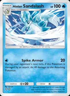Alolan Sandslash — Celestial Guardians — Two Diamond